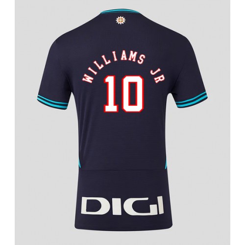 Stroje piłkarskie Athletic Bilbao Nico Williams #10 Koszulka Wyjazdowej 2025-26 Krótki Rękaw